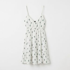 NWT Sacred Threads‎ White Floral Summer Dress
